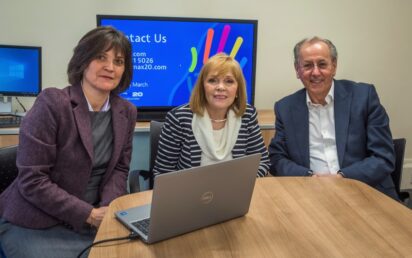 max20 Project Solutions - (l-r) Jo Watmore, Lynne & Don Tomlinson