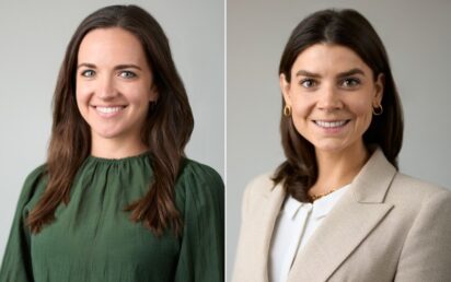 Chloe James, left, and Isabella Fox, ECI Partners